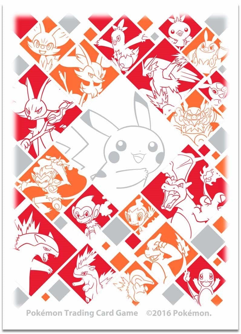 Image for Pokemon TCG: Just My Type: Fire Type Card Sleeves (65 Pack) - Card Sleeves