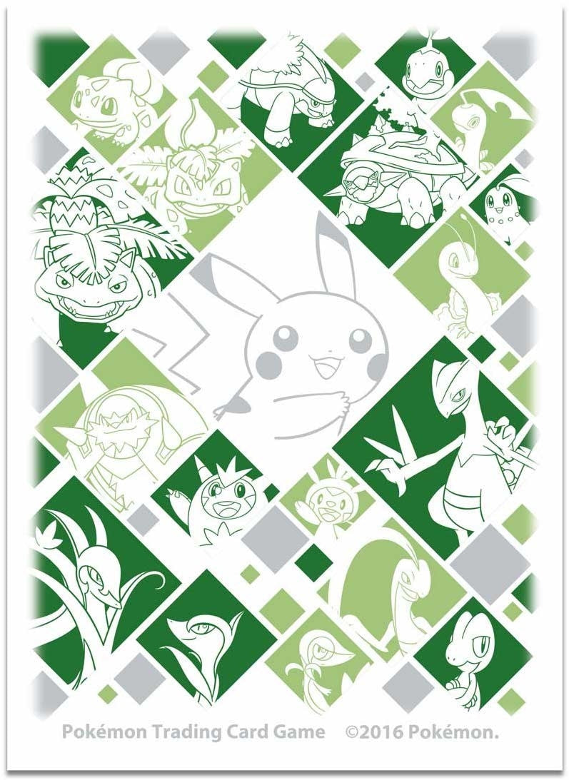Image for Pokemon TCG: Just My Type: Grass Type Card Sleeves (65 Pack) - Card Sleeves