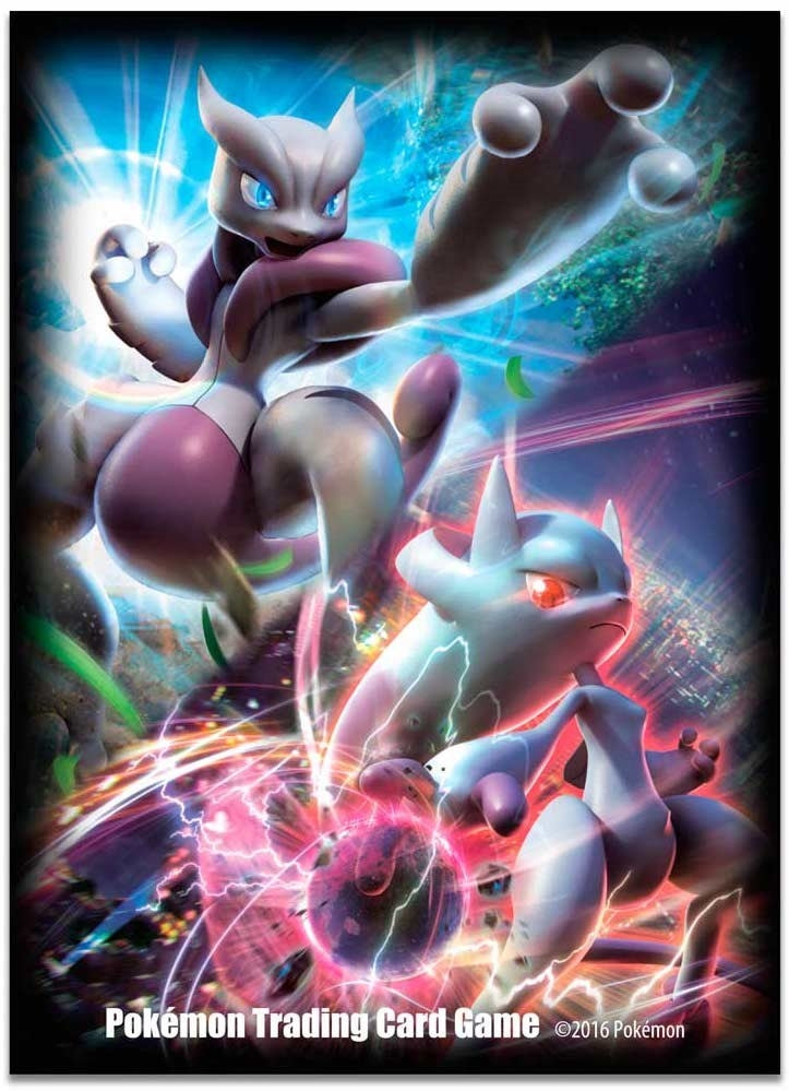 Image for Pokemon TCG: Mega Mewtwo X and Mega Mewtwo Y Card Sleeves (65 Pack) - Card Sleeves