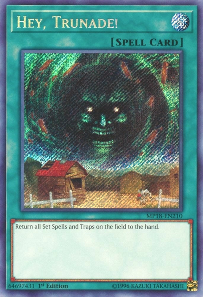 Image for Hey, Trunade! (MP18-EN210) (MP18) - YuGiOh
