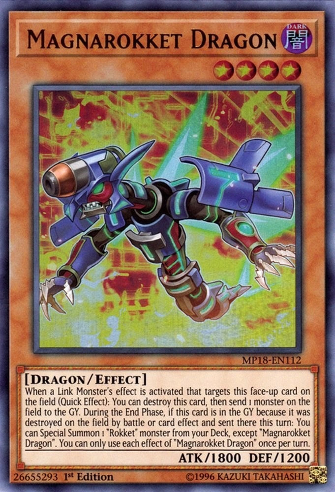 Image for Magnarokket Dragon (MP18-EN112) (MP18) - YuGiOh