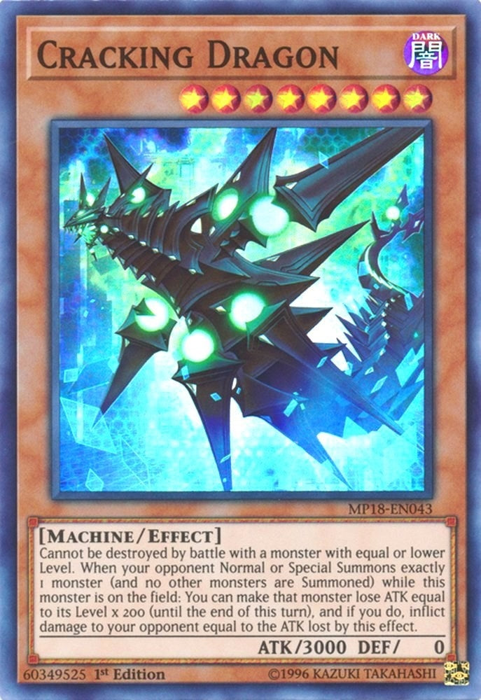 Image for Cracking Dragon (MP18-EN043) (MP18) - YuGiOh