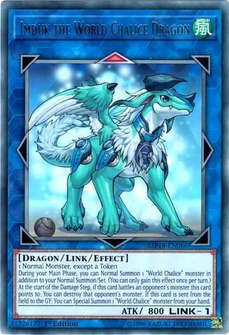 Image for Imduk the World Chalice Dragon (MP18-EN066) (MP18) - YuGiOh
