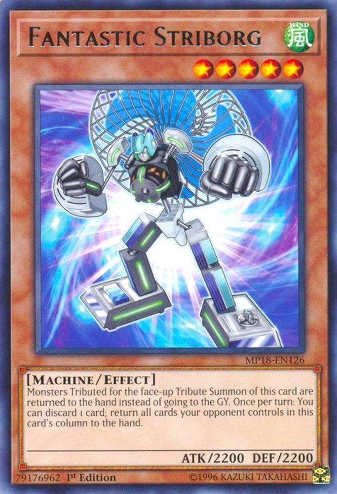 Image for Fantastic Striborg (MP18-EN126) (MP18) - YuGiOh