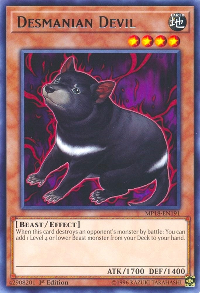 Image for Desmanian Devil (MP18-EN191) (MP18) - YuGiOh