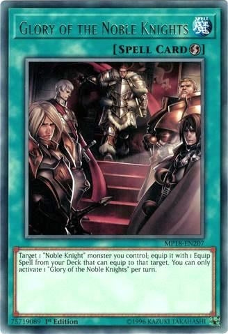 Image for Glory of the Noble Knights (MP18-EN207) (MP18) - YuGiOh