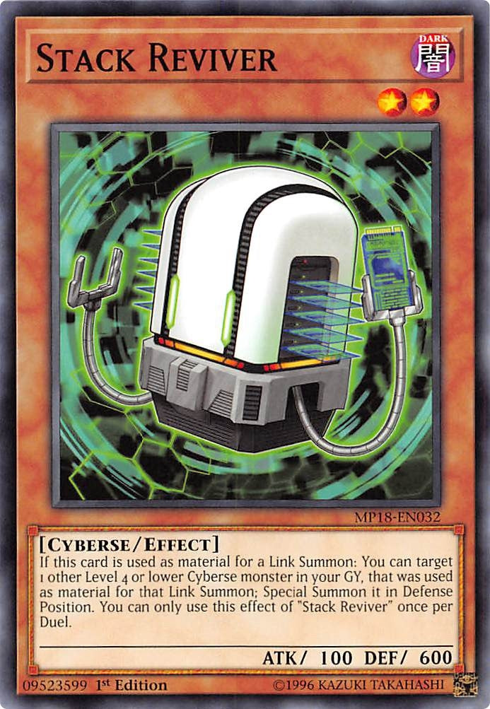 Image for Stack Reviver (MP18-EN032) (MP18) - YuGiOh