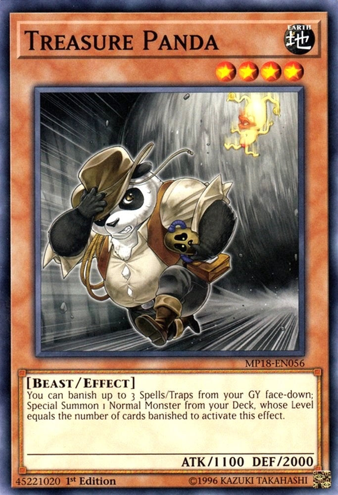 Image for Treasure Panda (MP18-EN056) (MP18) - YuGiOh