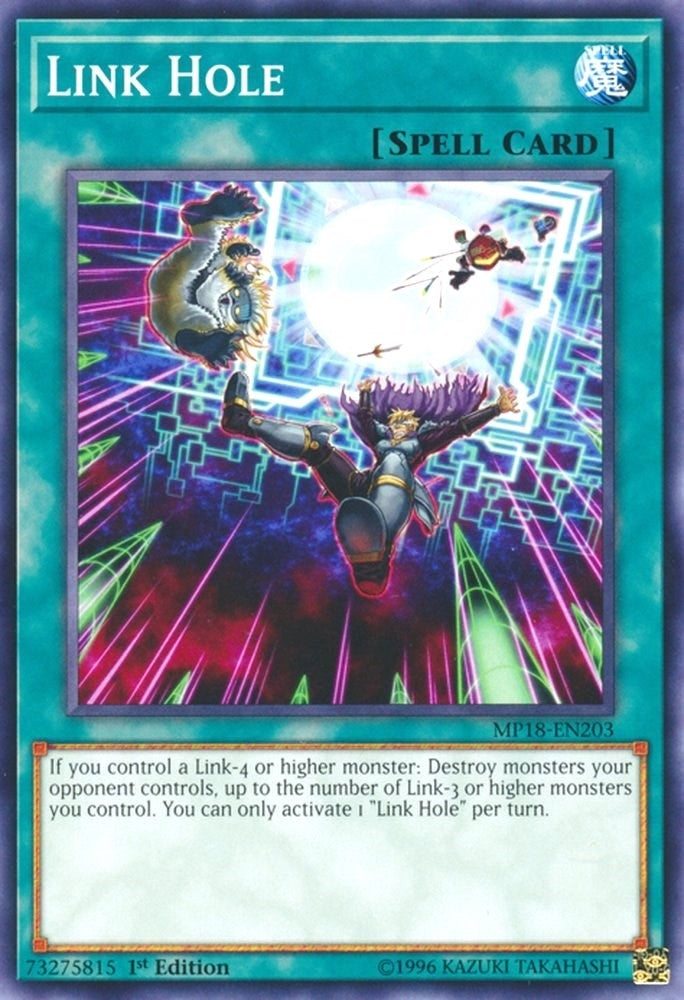 Image for Link Hole (MP18-EN203) (MP18) - YuGiOh