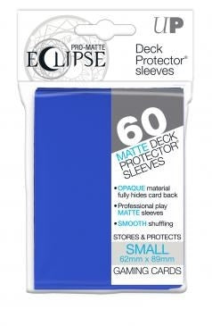 Image for PRO-Matte Eclipse Small Deck Protector Sleeves - Pacific Blue (Classic) (60-Pack) - Card Sleeves