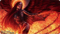 Image for Magic Grand Prix 2016 Playmat: Nagoya (Version 2) - "Fire and Iron" Angel - Steve Argyle Commissioned Artwork - Playmats