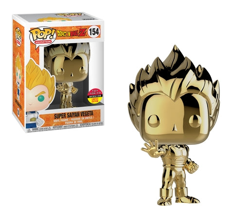 Image for Dragon Ball Z: Super Saiyan Vegeta (Gold) (Toy Tokyo SDCC 2018 Exclusive) - Funko