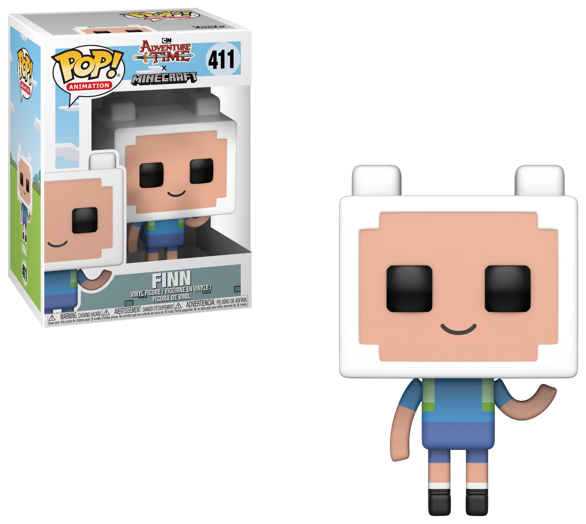 Image for Adventure Time x Minecraft: Finn - Funko