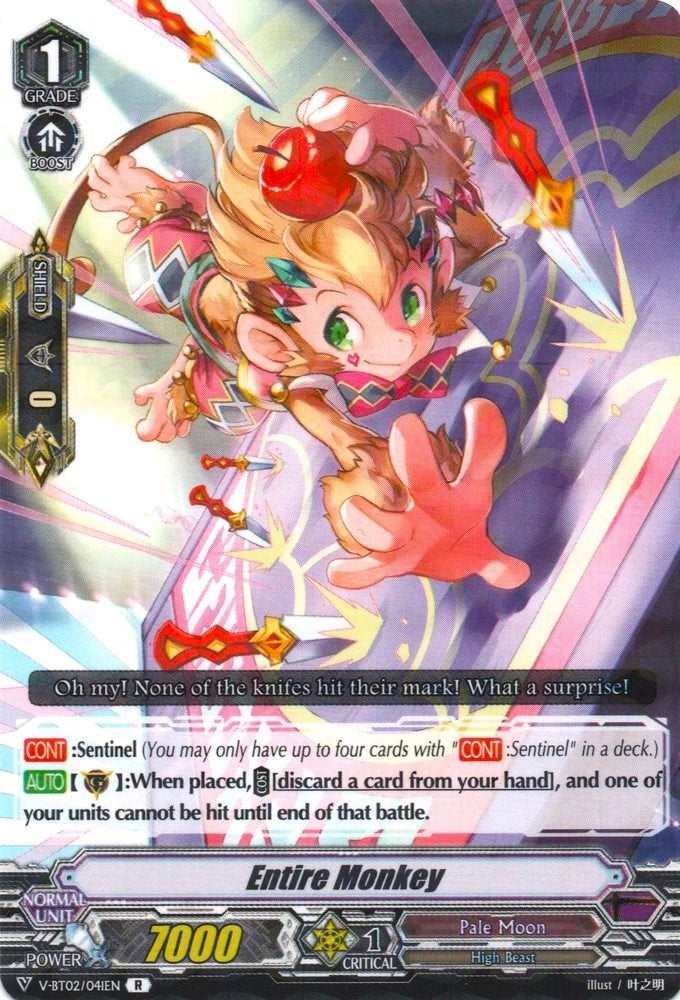 Image for Entire Monkey (V-BT02/041EN) (V-BT02 : Strongest! Team AL4) - Cardfight Vanguard