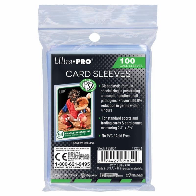 Image for Ultra Pro Standard Antimicrobial Card Sleeves (100-Pack) - Card Sleeves