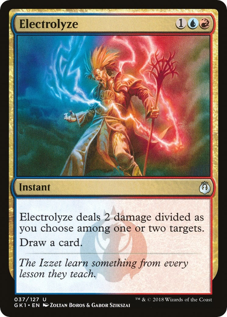 Image for Electrolyze (37) (Guilds of Ravnica: Guild Kits) - Magic: The Gathering