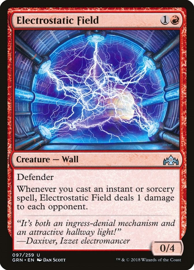 Image for Electrostatic Field (97) (Guilds of Ravnica) - Magic: The Gathering