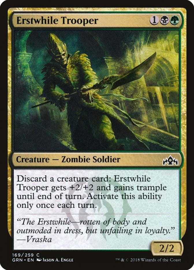 Image for Erstwhile Trooper (169) (Guilds of Ravnica) - Magic: The Gathering