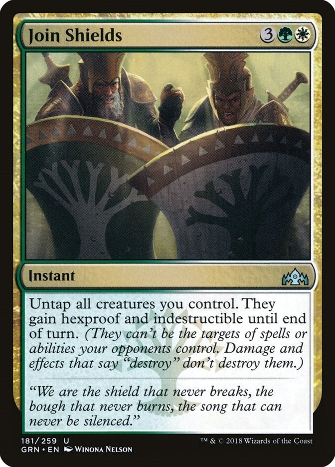 Image for Join Shields (181) (Guilds of Ravnica) - Magic: The Gathering