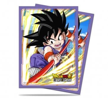 Image for Dragon Balls Standard Deck Protectors - Explosive Spirit Son Goku (65-Pack) - Card Sleeves