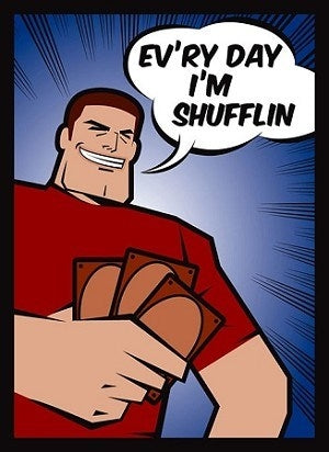 Image for Gloss Sleeve - Ev'ry day I'm Shufflin (50-Pack) - Card Sleeves