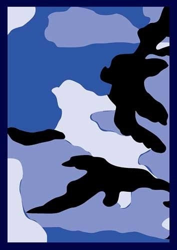 Image for Gloss Sleeve - Blue Camo (50-Pack) - Card Sleeves