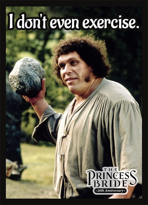 Image for Double Matte Sleeve - Princess Bride: Exercise (50-Pack) - Card Sleeves
