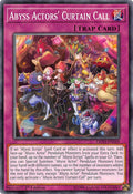 Image for Abyss Actors' Curtain Call (LED3-EN049) (LED3) - YuGiOh
