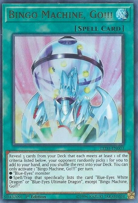 Image for Bingo Machine, Go!!! (LED3-EN003) (LED3) - YuGiOh