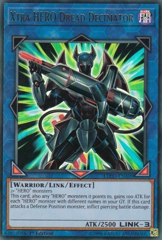 Image for Xtra HERO Dread Decimator (LEHD-ENA00) (LDK4) - YuGiOh