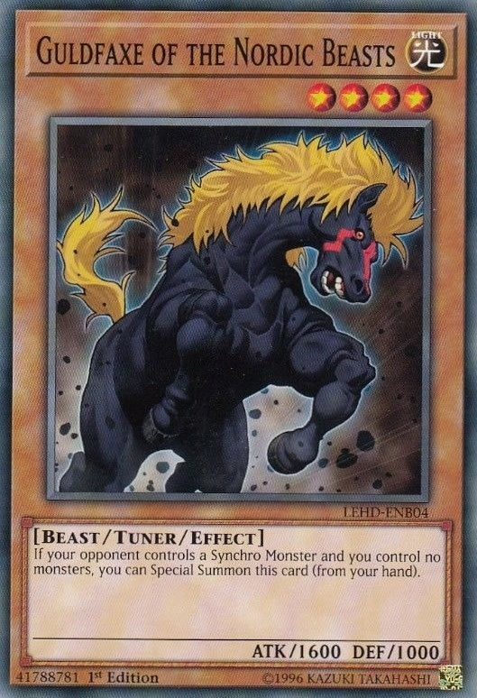 Image for Guldfaxe of the Nordic Beasts (LEHD-ENB04) (LDK4) - YuGiOh