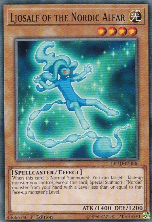 Image for Ljosalf of the Nordic Alfar (LEHD-ENB06) (LDK4) - YuGiOh