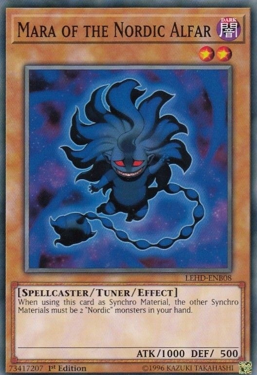 Image for Mara of the Nordic Alfar (LEHD-ENB08) (LDK4) - YuGiOh