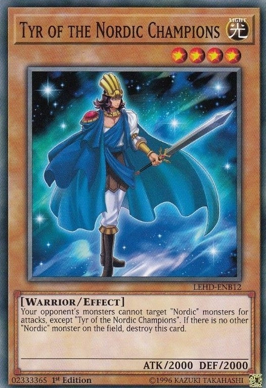 Image for Tyr of the Nordic Champions (LEHD-ENB12) (LDK4) - YuGiOh