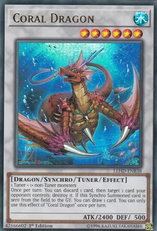 Image for Coral Dragon (LEHD-ENB38) (LDK4) - YuGiOh