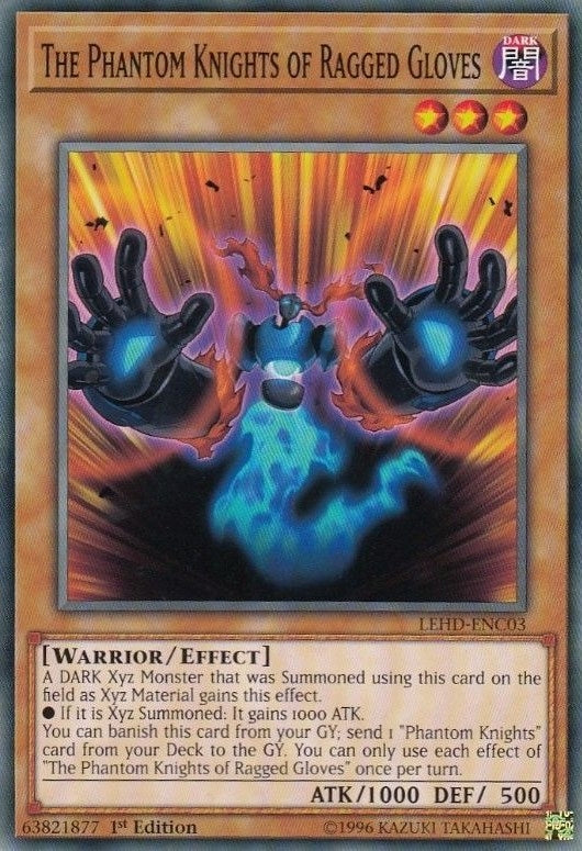Image for The Phantom Knights of Ragged Gloves (LEHD-ENC03) (LDK4) - YuGiOh
