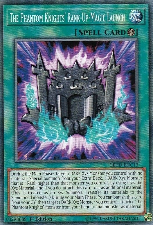 Image for The Phantom Knights' Rank-Up-Magic Launch (LEHD-ENC13) (LDK4) - YuGiOh