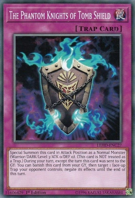 Image for The Phantom Knights of Tomb Shield (LEHD-ENC27) (LDK4) - YuGiOh