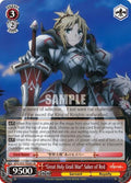 Image for "Great Holy Grail War" Saber of Red (SR) (APO/S53-TE08S SR) (Fate/Apocrypha) - Weiss Schwarz