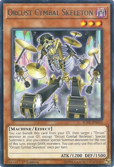 Image for Orcust Cymbal Skeleton (SOFU-EN015) (SOFU) - YuGiOh