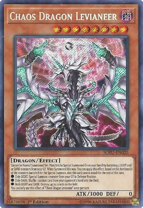 Image for Chaos Dragon Levianeer (SOFU-EN025) (SOFU) - YuGiOh