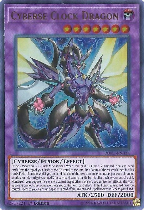 Image for Cyberse Clock Dragon (SOFU-EN034) (SOFU) - YuGiOh