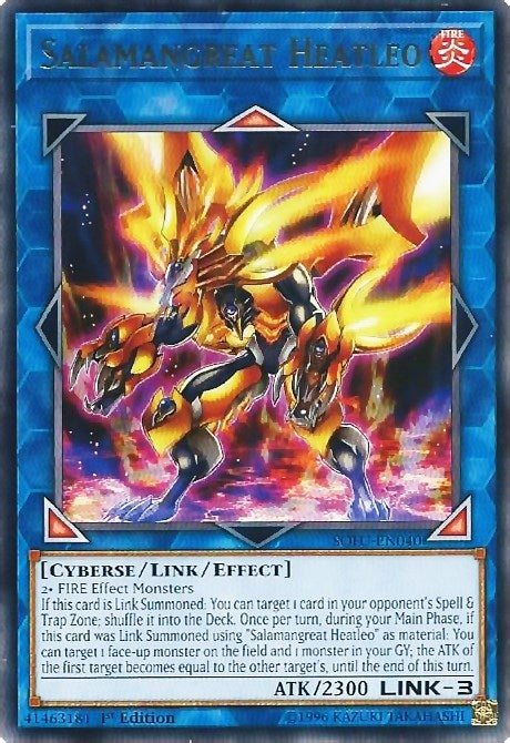 Image for Salamangreat Heatleo (SOFU-EN040) (SOFU) - YuGiOh