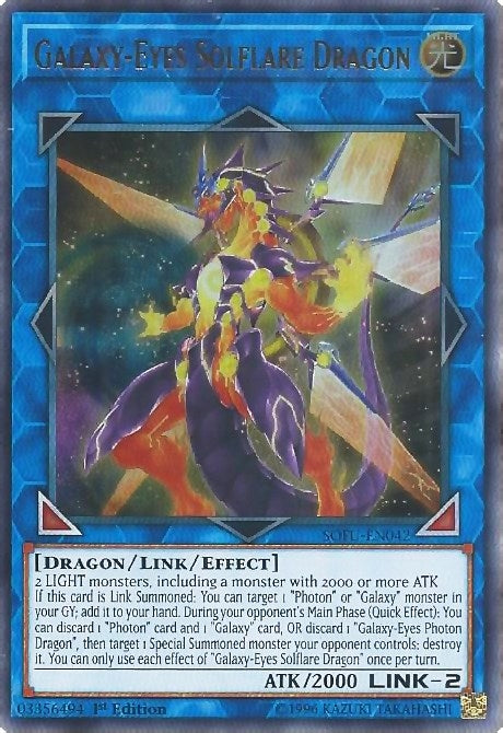 Image for Galaxy-Eyes Solflare Dragon (SOFU-EN042) (SOFU) - YuGiOh