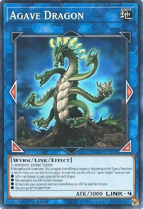 Image for Agave Dragon (SOFU-EN048) (SOFU) - YuGiOh