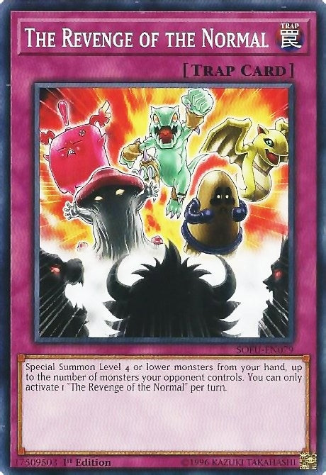 Image for The Revenge of the Normal (SOFU-EN079) (SOFU) - YuGiOh