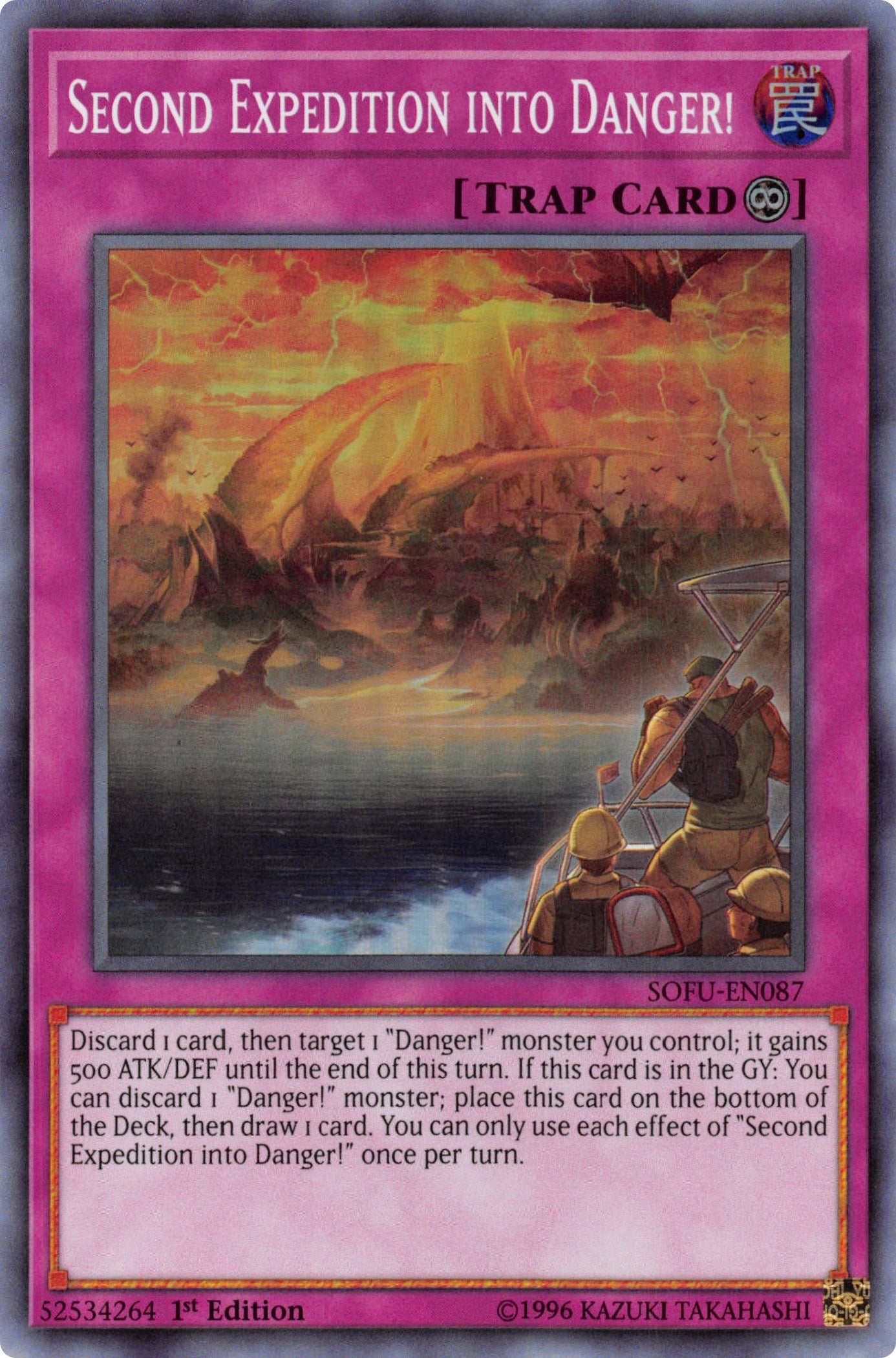 Image for Second Expedition into Danger! (SOFU-EN087) (SOFU) - YuGiOh