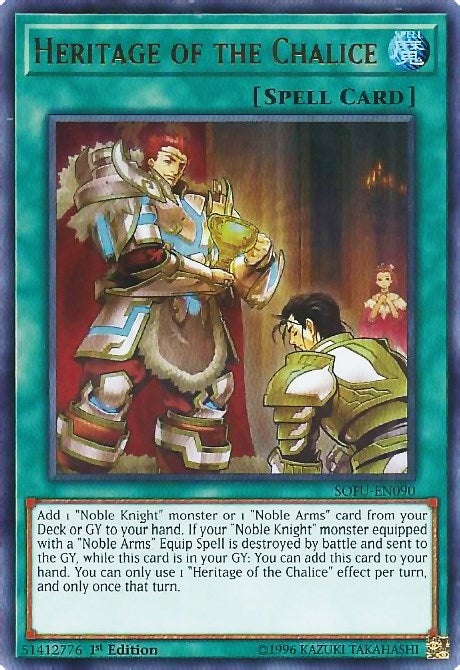 Image for Heritage of the Chalice (SOFU-EN090) (SOFU) - YuGiOh