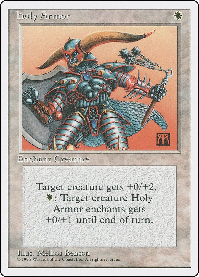 Image for Holy Armor (Fourth Edition) - Magic: The Gathering