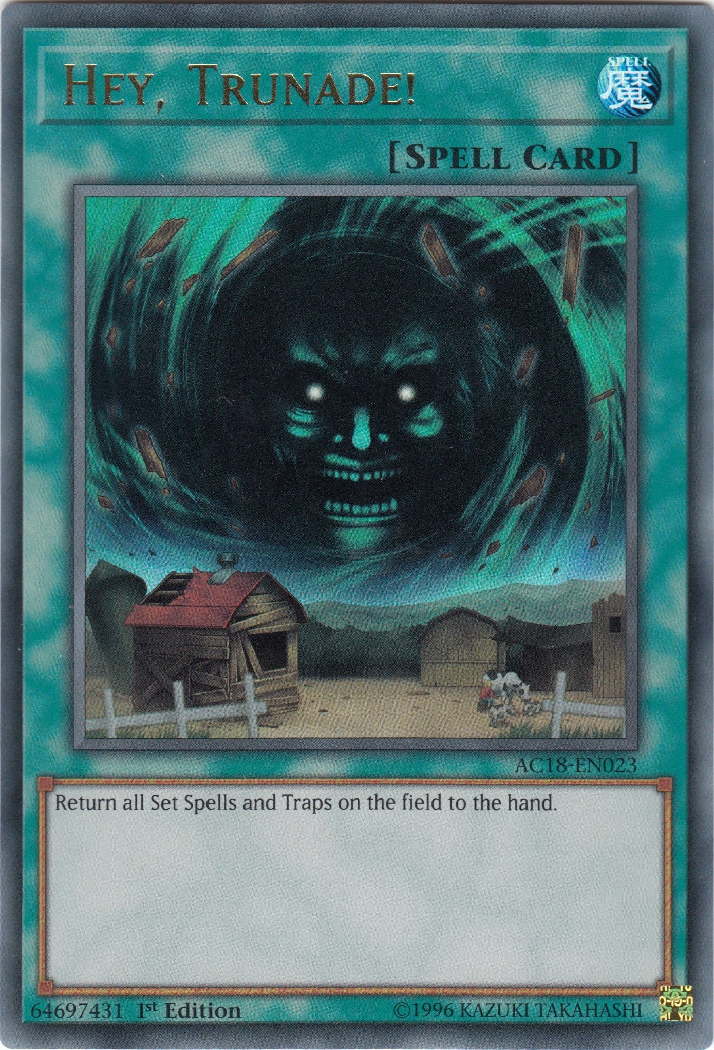 Image for Hey, Trunade! (AC18-EN023) (AC18) - YuGiOh